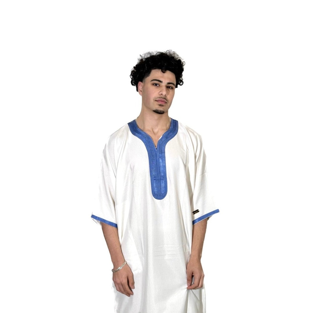 Cotton Sheen Moroccan Thobe