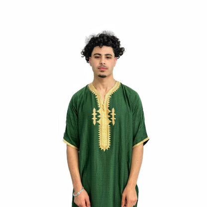 Essential Pure Cotton Moroccan Thobe (Design 2)